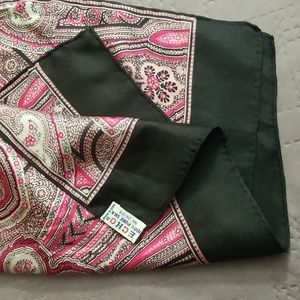 Echo silk scarf